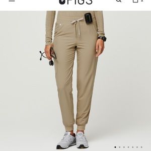 Figs XS high waisted Zamora FIONLITE lined jogger scrub pants